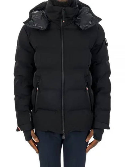 Men's Montgetech Hooded Down Ski Padding Black - MONCLER - BALAAN 2