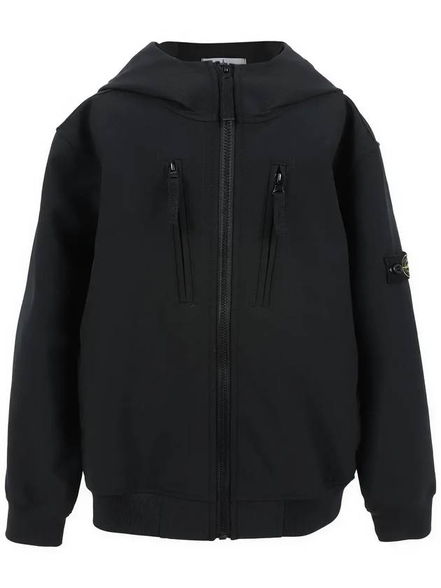 Stone Kids Waffen Patch Light Soft Shell Black 761640134 V0029 10 12A - STONE ISLAND - BALAAN 4