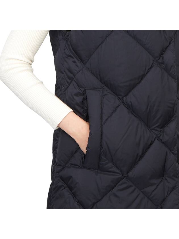 Frutto Padded Vest Navy - MAX MARA - BALAAN 9