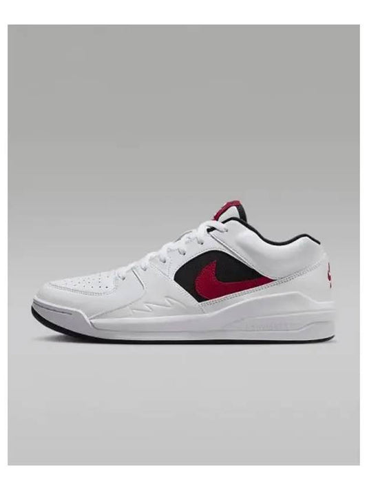 Men's Stadium 90 Low Top Sneakers White Red - NIKE - BALAAN 2