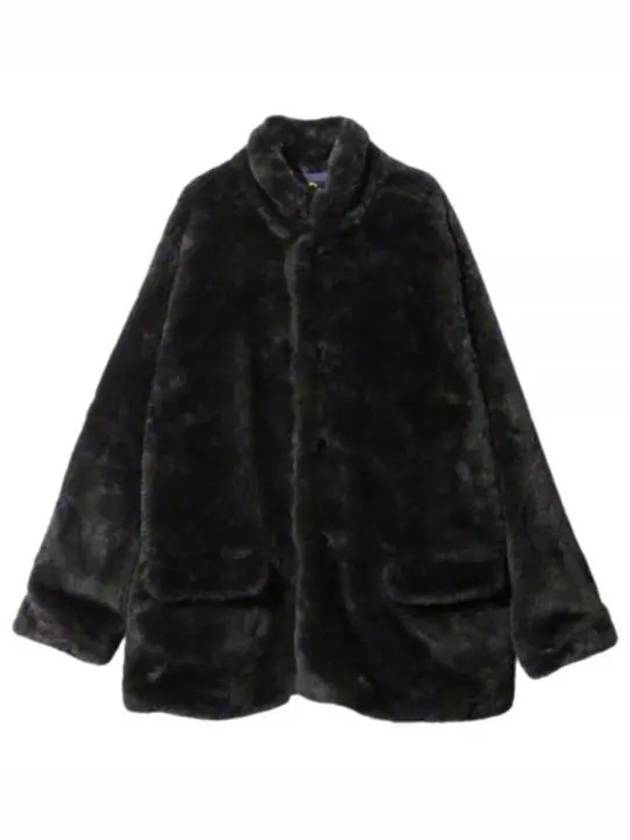 S.C. Fur Jacket Purple - NEEDLES - BALAAN 2