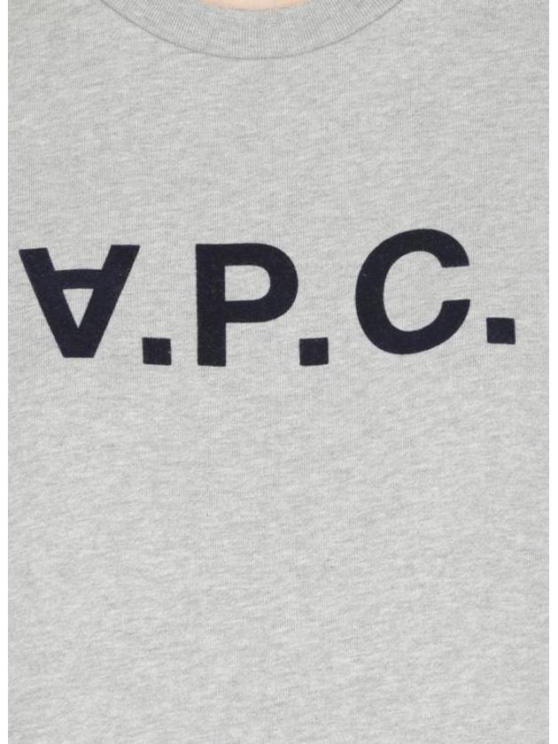 VPC Logo Sweatshirt Grey - A.P.C. - BALAAN 8