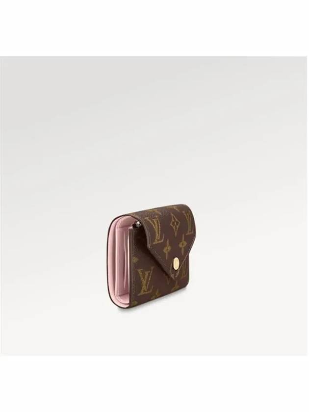 Victorine Monogram Half Wallet Rose Ballerine - LOUIS VUITTON - BALAAN 4