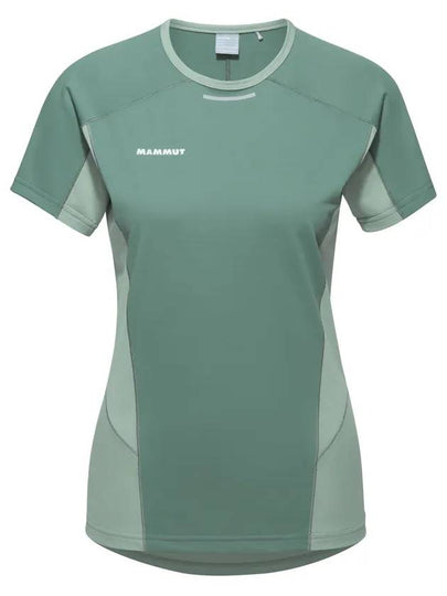 Aenergy FL ​​Short Sleeve T-Shirt Green - MAMMUT - BALAAN 2