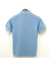 Kids Logo Patch Polo Shirt Light Blue - STONE ISLAND - BALAAN 3