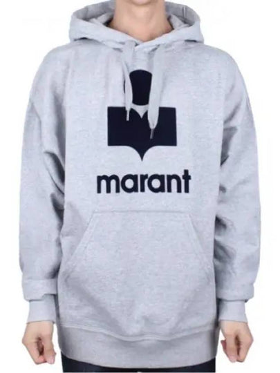 Miley Big Logo Hoodie Grey - ISABEL MARANT - BALAAN 2