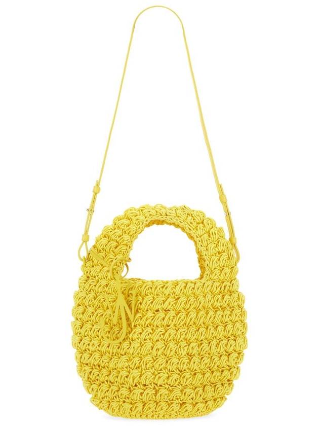 Logo Charm Basket Tote Bag Yellow - JW ANDERSON - BALAAN 2