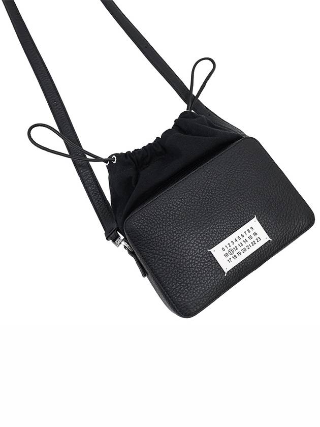 Maison Margiela Logo Cross Bag Black SB1WG0018 P4348 T8013 - MAISON MARGIELA - BALAAN 4