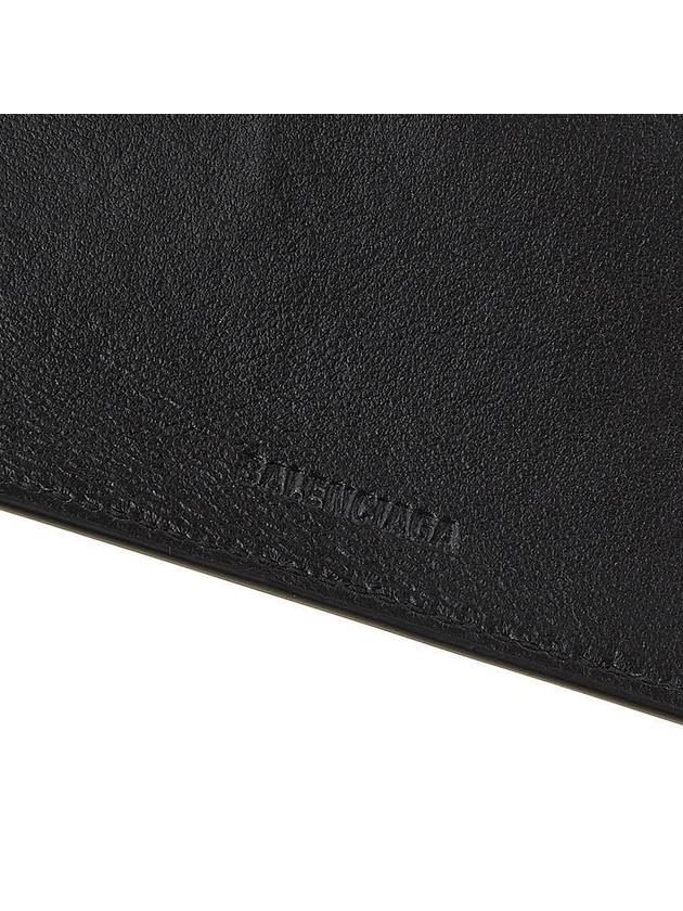 All-Over Logo Tri-Fold Half Wallet Black - BALENCIAGA - BALAAN 10