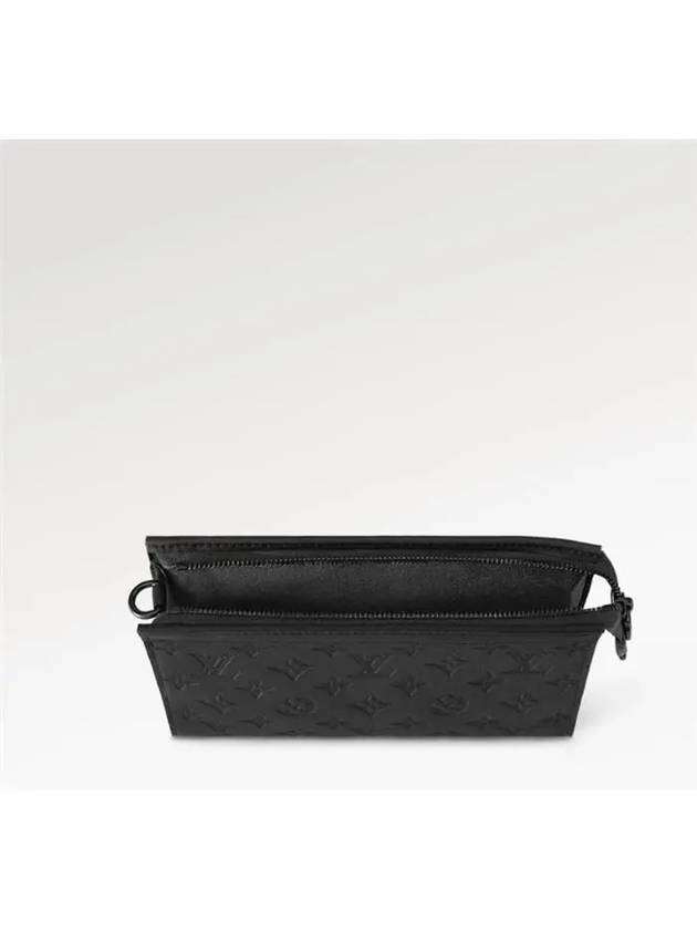 Gaston Wearable Monogram Leather Cross Bag Black - LOUIS VUITTON - BALAAN 5