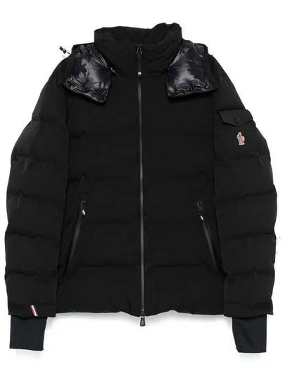 Men's Montgetech Hooded Down Ski Padding Black - MONCLER - BALAAN 2