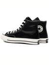 12th Anniversary CHUCK 70 High Top Leather Sneakers Black 172364C - CONVERSE - BALAAN 3