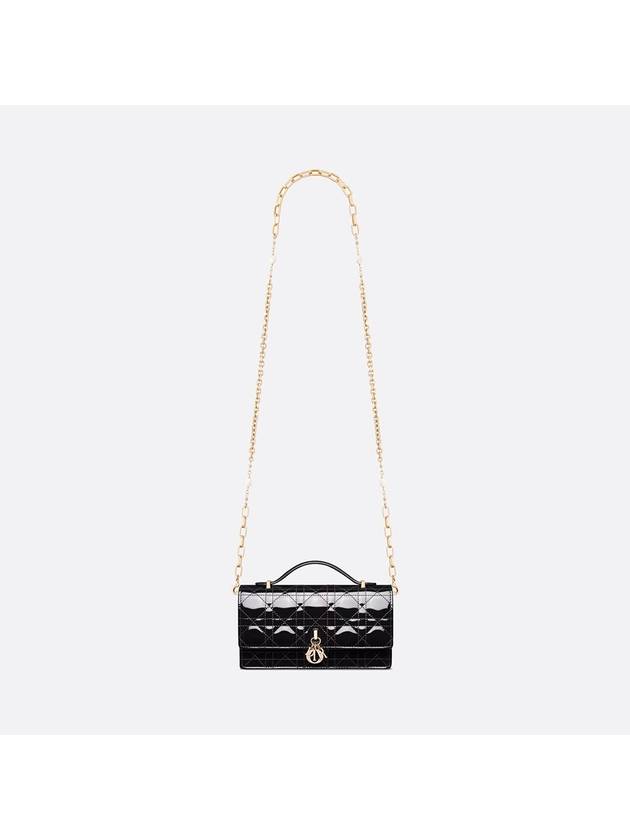 Patent Cannage Calfskin Mini Bag Black - DIOR - BALAAN 5