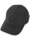 24Ss Kids Stone Island Junior Ball Cap Black - STONE ISLAND - BALAAN 2