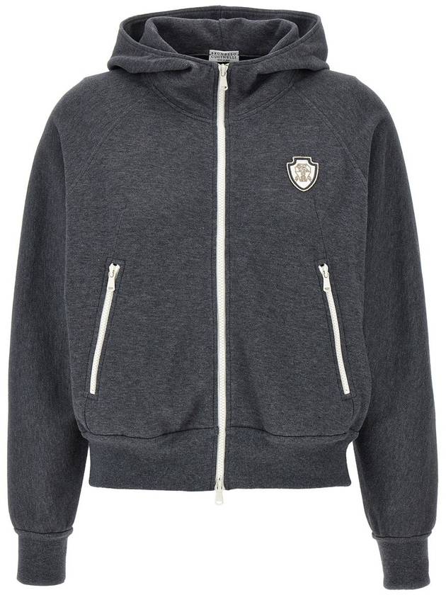 Brunello Cucinelli Logo Hoodie - BRUNELLO CUCINELLI - BALAAN 1