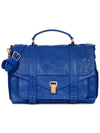 PS1 Poncho Bag Large H00003 L001B 5026 Royal Blue - PROENZA SCHOULER - BALAAN 1