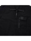 Lens Waffen Gabadin Shirt Jacket 13CMSH248A 002824G 999 - CP COMPANY - BALAAN 7