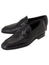 Men's Penny Leather Loafers Black - TOD'S - BALAAN 2