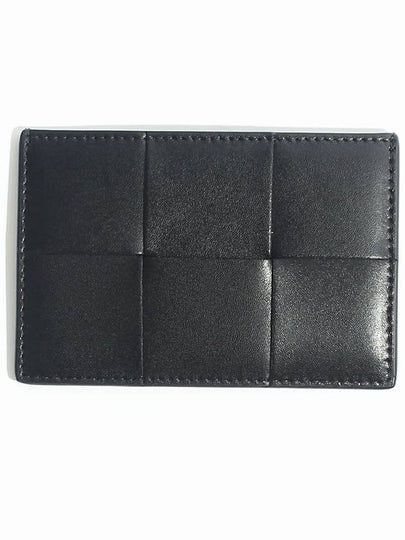 Intrecciato Cassette Card Wallet Black - BOTTEGA VENETA - BALAAN 2