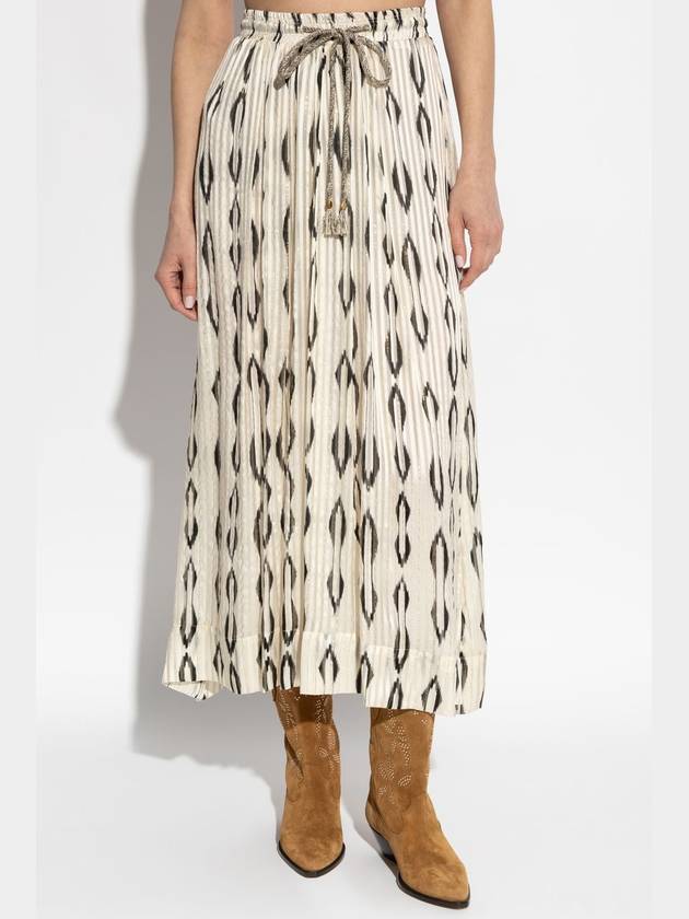 Isabel Marant Skirt Samila, Women's, Cream - ISABEL MARANT - BALAAN 3