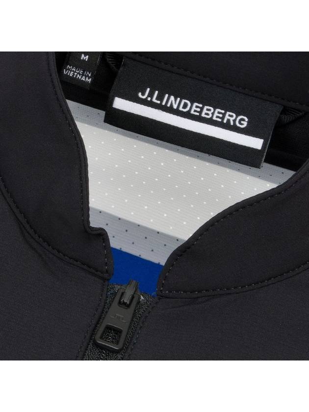 Jeff Hybrid Zip-Up Jacket Nautical Blue - J.LINDEBERG - BALAAN 4