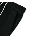 Flared Cotton Track Pants Black - ROLLING STUDIOS - BALAAN 4