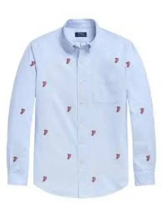 Classic Fit P Wing Oxford Shirt 710942758001 1330046 - POLO RALPH LAUREN - BALAAN 1