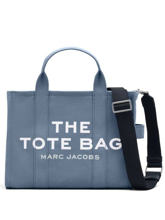 Logo Medium Canvas Tote Bag Blue - MARC JACOBS - BALAAN 2