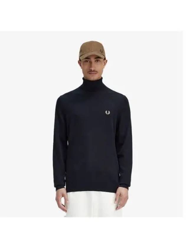 Fred Perry Sharp Roll Neck Knit 198 AFPM2339552 - FRED PERRY - BALAAN 1