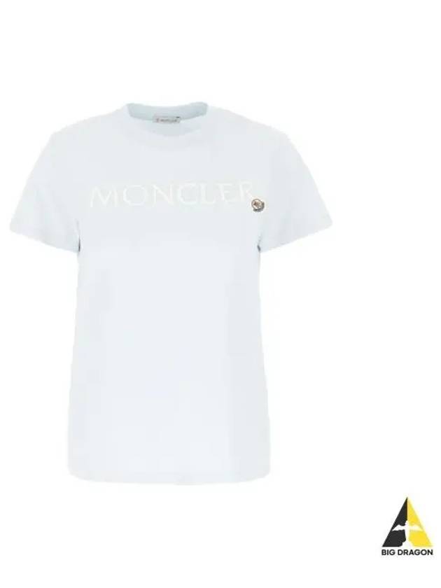 8C00006 829HP 70S Logo Embroidery T Shirt - MONCLER - BALAAN 1