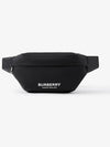 Logo Print Nylon Sonny Bum Belt Bag Black - BURBERRY - BALAAN 2