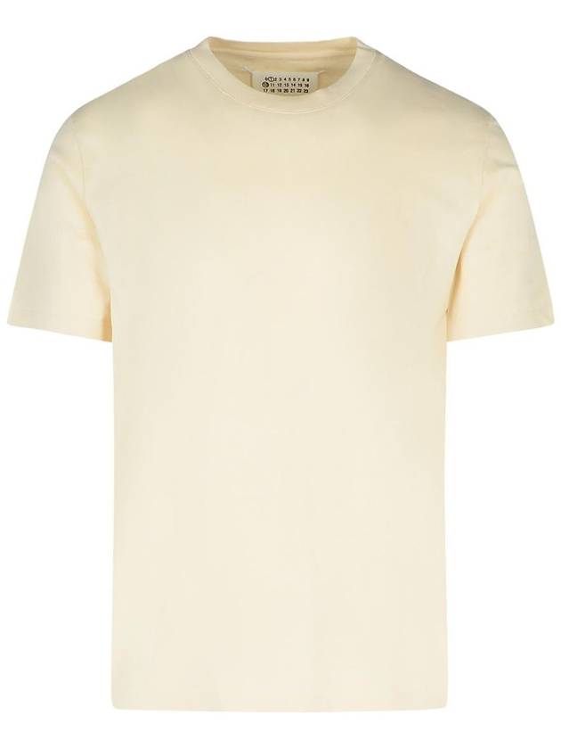 Maison Margiela '3 Pack' White Cotton T-Shirt - MAISON MARGIELA - BALAAN 1