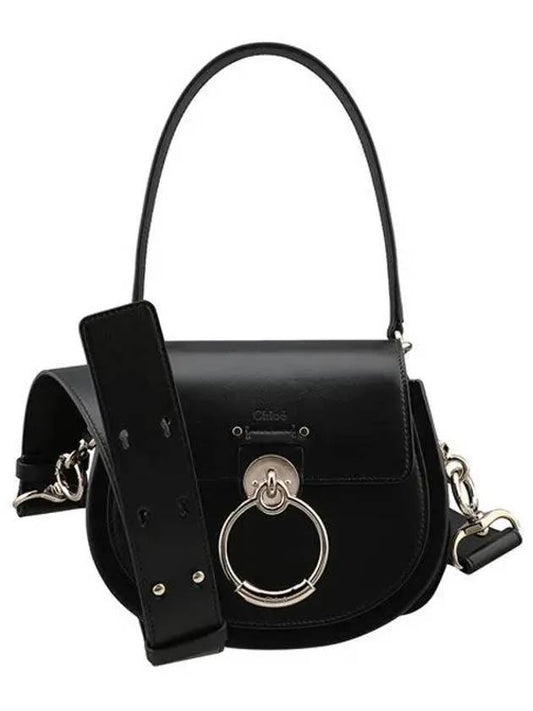 Tess Small Shoulder Bag Black - CHLOE - BALAAN 2