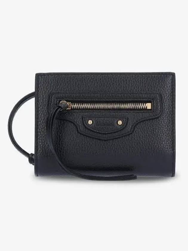 Neo Classic Compact Half Wallet Black - BALENCIAGA - BALAAN 2