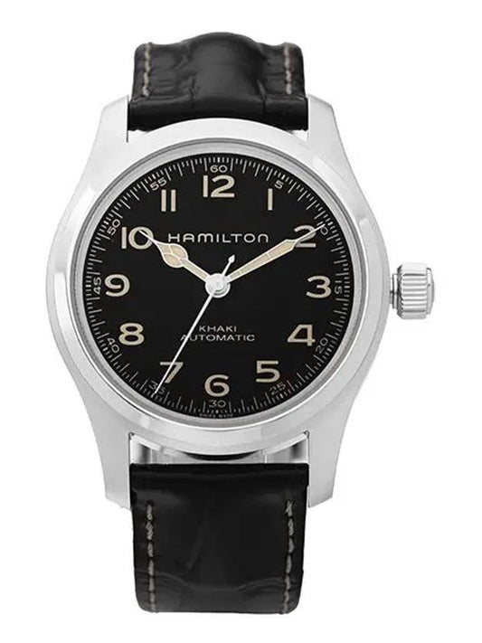 Khaki Field Muff Auto 42mm Watch Black - HAMILTON - BALAAN 2