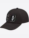 Embroidered Logo Ball Cap Black - DIOR - BALAAN 2