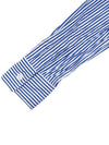 Women's Striped Shirt P1B025 BLUE WHITE STRIPES - COMME DES GARCONS - BALAAN 5