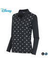 pattern spandex PK long sleeve collar t-shirt DN1LTS013 - DISNEY GOLF - BALAAN 2