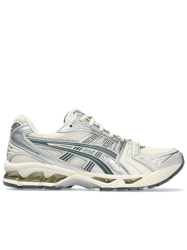 Gel Kayano 14 Low Top Sneakers Birch Dark Pewter - ASICS - BALAAN 2