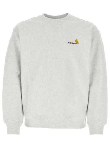 WIP I025475 American script embroidery logo sweatshirt 1140915 - CARHARTT - BALAAN 1