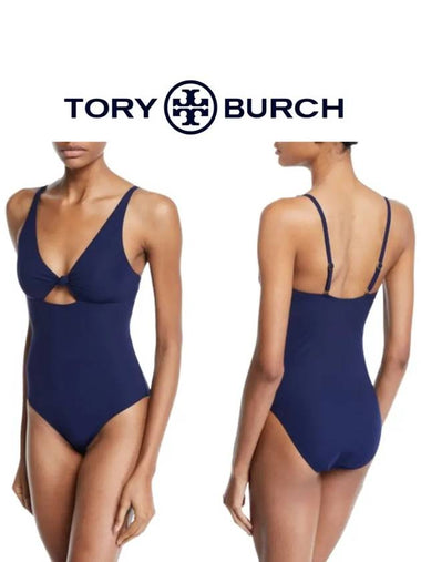 Knotted One Piece Swimsuit Tory Burch - TORY BURCH - BALAAN 1