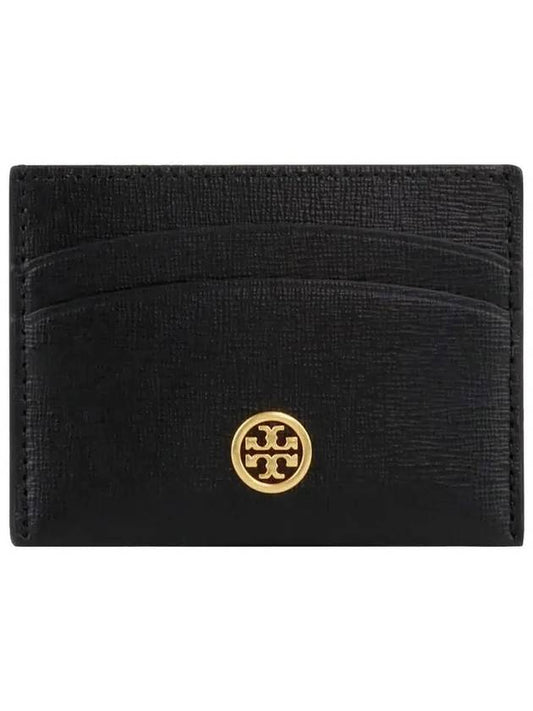 Robinson Card Wallet Black - TORY BURCH - BALAAN 2