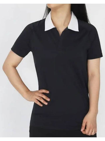 Golf Women s Wear Clothing Short Sleeve Polo Shirt T Bailey Seamless Navy GWJ093986855 Domestic Product - J.LINDEBERG - BALAAN 1