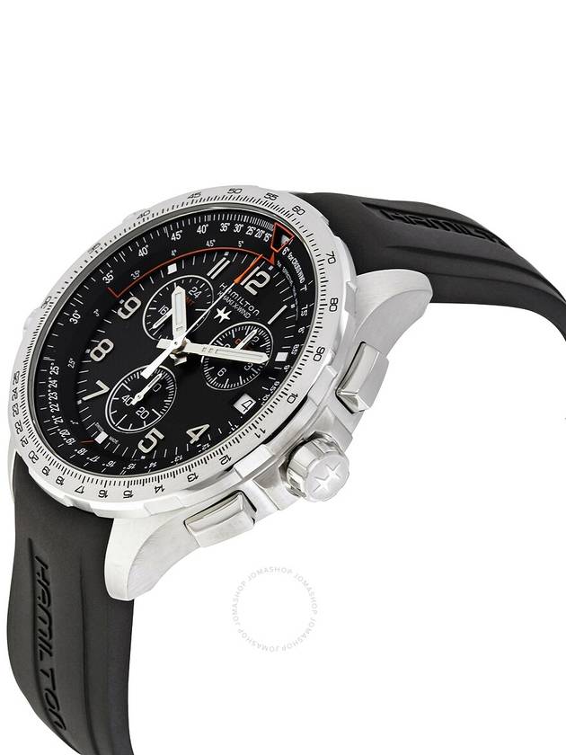 Hamilton X-Wind GMT Chronograph Black Dial Men'sWatch H77912335 - HAMILTON - BALAAN 2