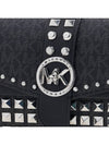 Grizzini Small Stud Shoulder Bag Black - MICHAEL KORS - BALAAN 8