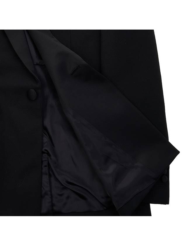 Men's Wool Tailored Jacket Black - BALMAIN - BALAAN.