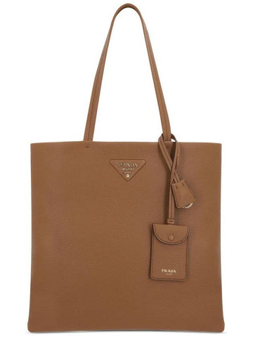 triangle logo tote bag - PRADA - BALAAN 1