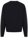 Fox Cotton Sweatshirt Black - MAISON KITSUNE - BALAAN 4