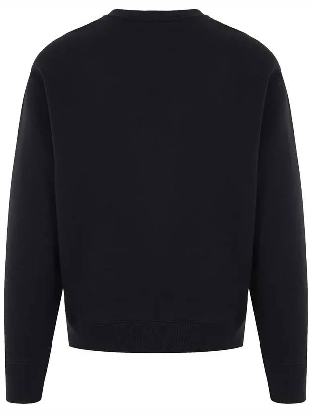 Fox Cotton Sweatshirt Black - MAISON KITSUNE - BALAAN 4