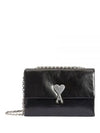 Voulez Vous Shoulder Bag Black - AMI - BALAAN 2